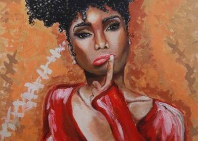 Artist Jazmine Moore