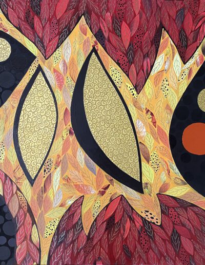 Homage to Calder-"Fall" by Fania Greenwood