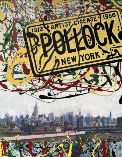 Homage to Pollock #1 by Fania Greenwood