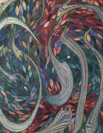 Homage to Van Gogh-"Lillies" by Fania Greenwood